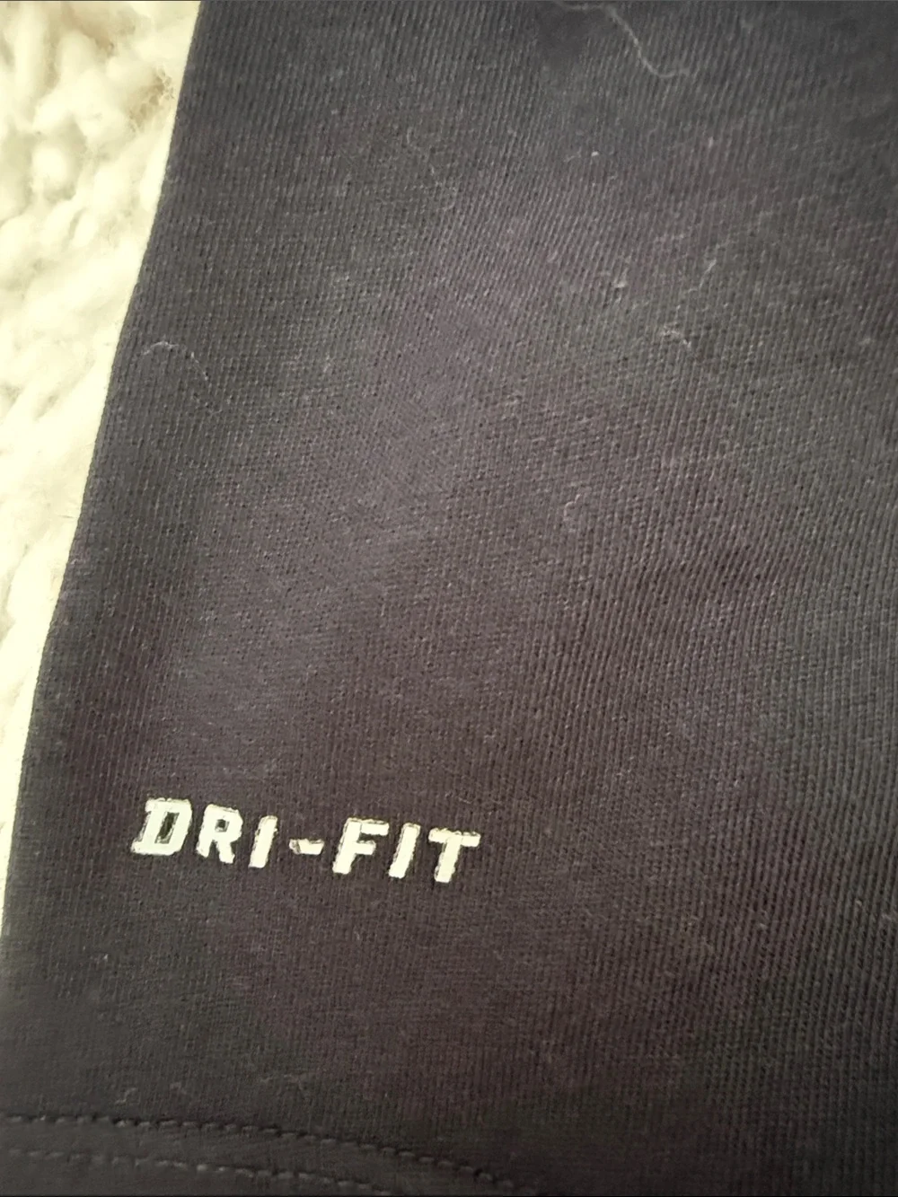 Nike Black Dri-FIT Tee with Pink Graphic